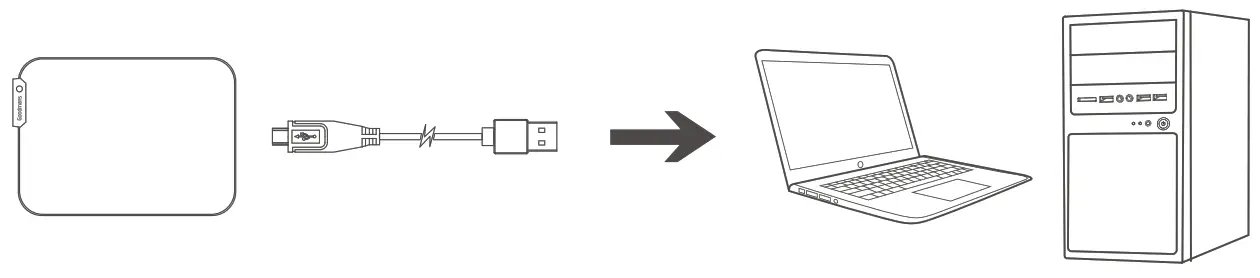 Goodmans 367384 LED Gaming Mouse Pad - 1