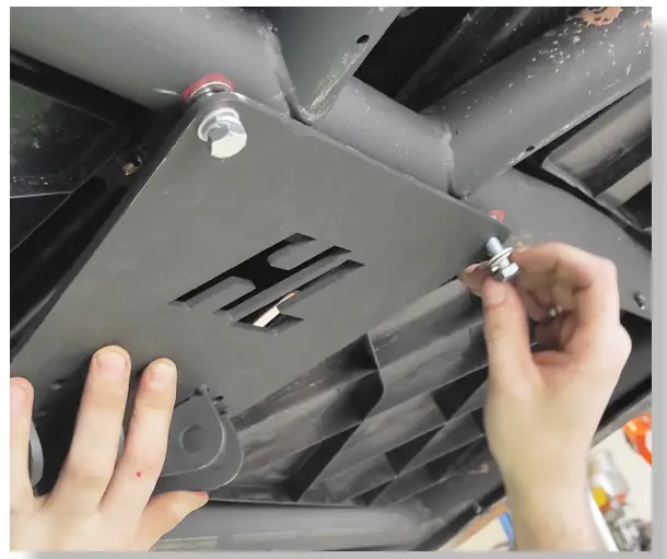 HIGHLIFTER CAL F CMX3 Can Am Maverick X3 Front Control Arm Link Kit - FRAME PLATE