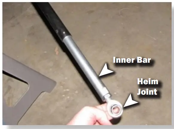 HIGHLIFTER CAL F CMX3 Can Am Maverick X3 Front Control Arm Link Kit - LINK BAR2