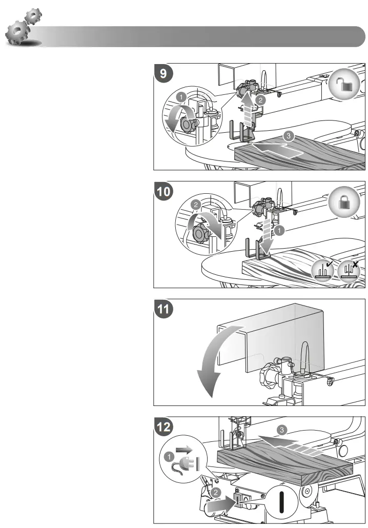 RYOBI RSW1240G 405mm Stationary Scroll Saw - Figure 11