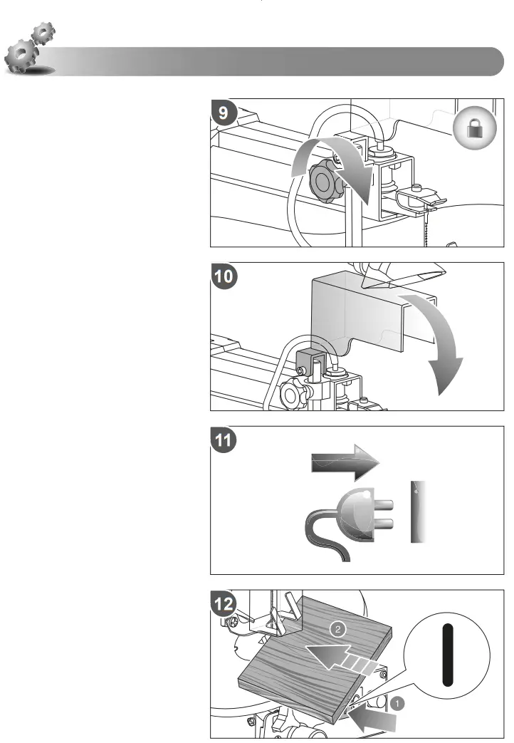 RYOBI RSW1240G 405mm Stationary Scroll Saw - Figure 7