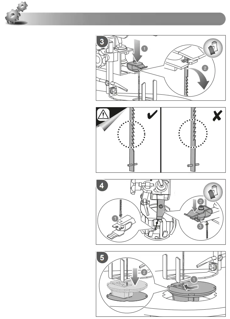 RYOBI RSW1240G 405mm Stationary Scroll Saw - Figure 9