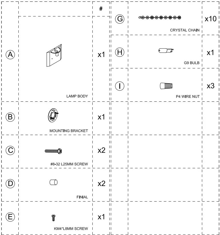 ET2-Lighting-E23130-10PC-Spiral-1-Light-Wall-Mount-FIG-1