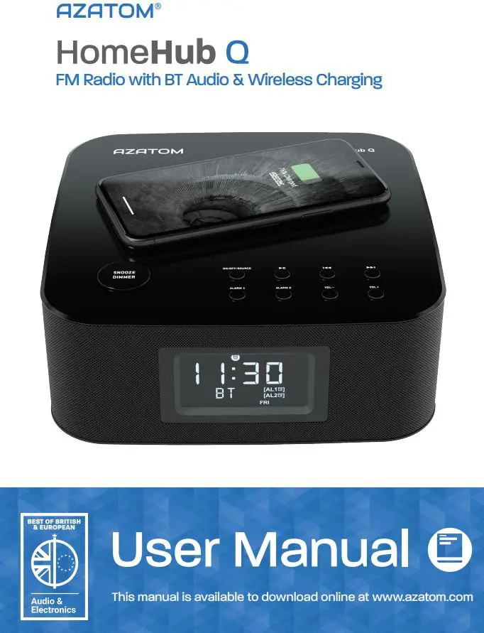 AZATOM HomeHub Q User Manual