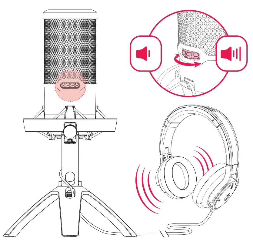 CHERRY UM 9 0 PRO RGB Illuminated Gaming Microphone - Fig 4
