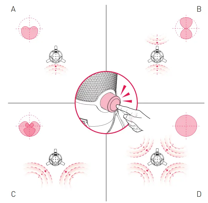 CHERRY UM 9 0 PRO RGB Illuminated Gaming Microphone - Fig 6