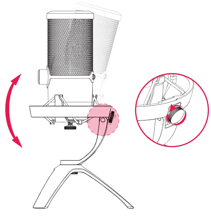 CHERRY UM 9 0 PRO RGB Illuminated Gaming Microphone - Fig