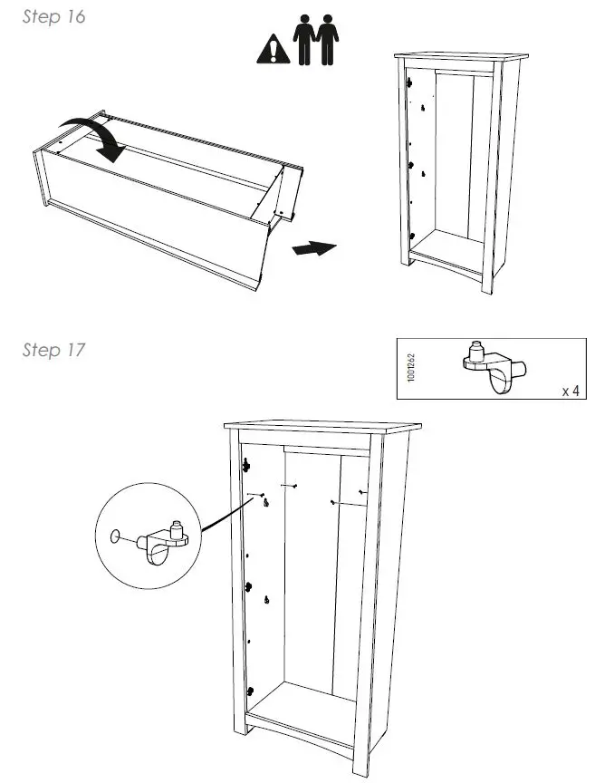 CuddleCo-Isla 2 Door-Nursery-Wardrobe-12