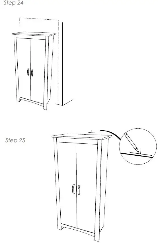 CuddleCo-Isla 2 Door-Nursery-Wardrobe-17