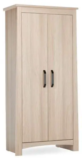 CuddleCo-Isla 2 Door-Nursery-Wardrobe