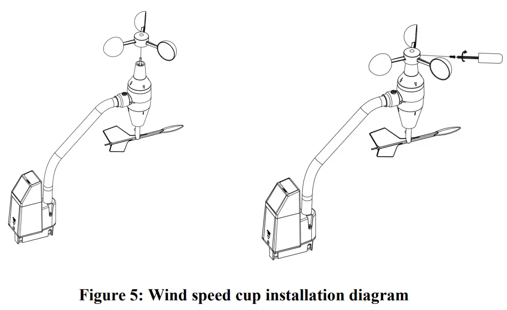 ecowitt WS68BN Wireless Solar Powered Anemometer-fig5