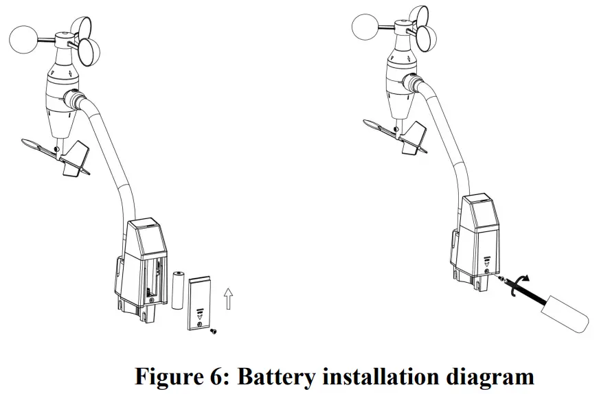ecowitt WS68BN Wireless Solar Powered Anemometer-fig6
