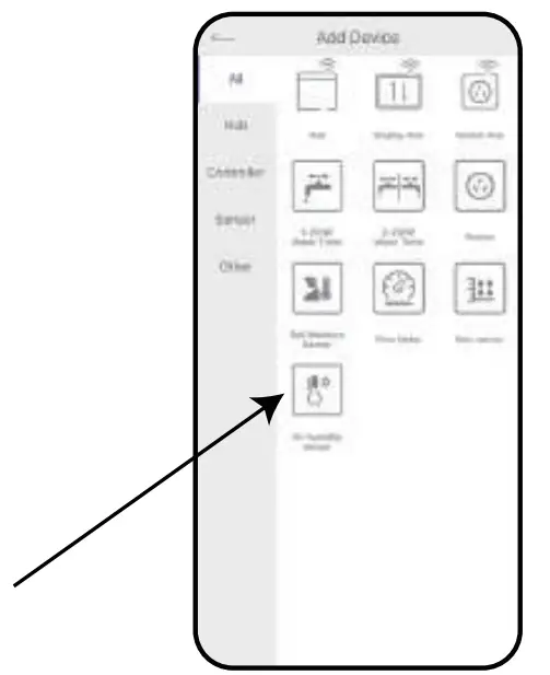 RainPoint HCS014ARF Outdoor Air Humidity Sensor - Sensor Connection 1