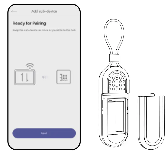 RainPoint HCS014ARF Outdoor Air Humidity Sensor - Sensor Connection 2