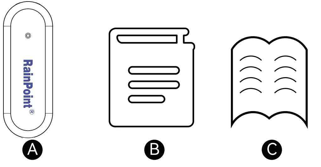 RainPoint HCS014ARF Outdoor Air Humidity Sensor - box