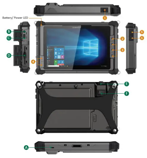 DT-Research-DT382GL DT382GL-TR-Rugged-Tablet-1