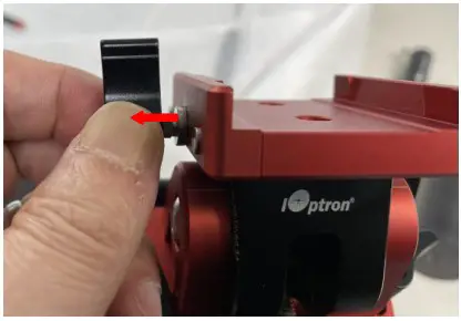 iOptron 3328 Precision AZ or EQ Base - Attach a Mount