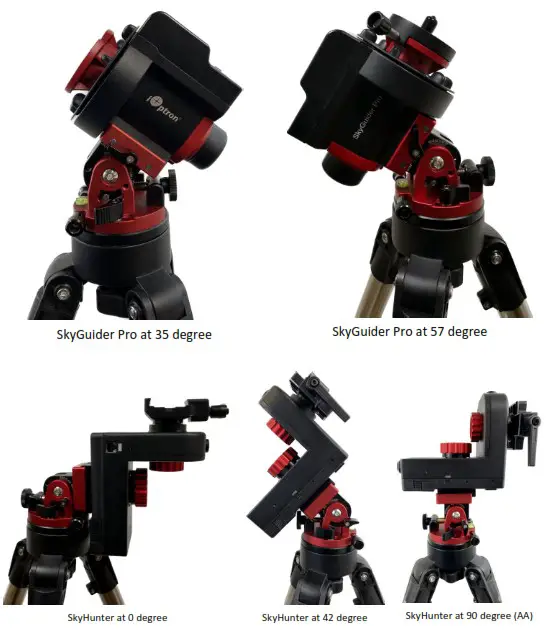 iOptron 3328 Precision AZ or EQ Base - Mounting Examples