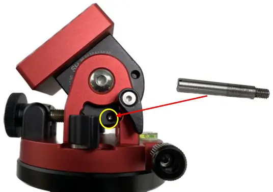iOptron 3328 Precision AZ or EQ Base - Switch Latitude Range 3