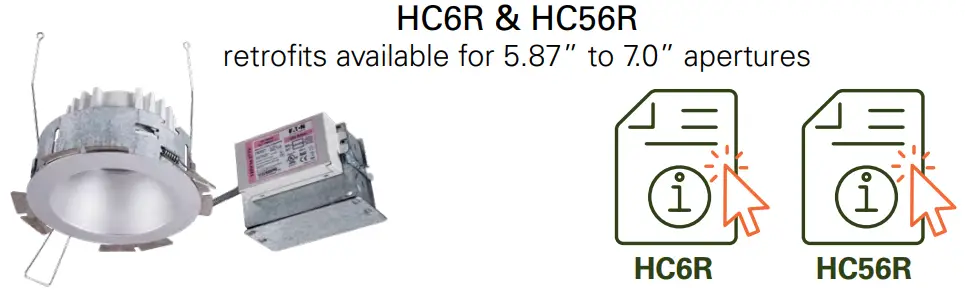 HC6
6” Downlight and Wall Wash