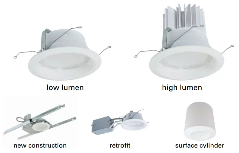 PR4 4” LED Downlight and Wall Wash