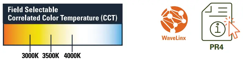 PR4 4” LED Downlight and Wall Wash