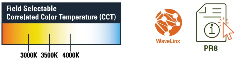 PR8 8” LED Downlight and Wall Wash