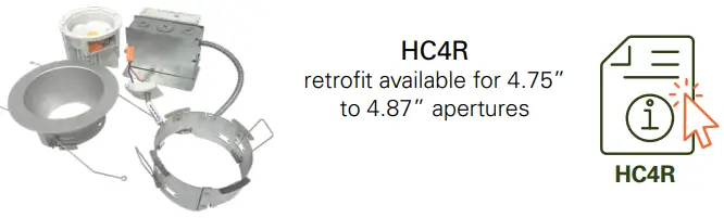 Hc4 4” Downlight And Wall Wash