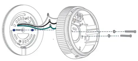 LOREX W452AJ Series 2K Wired Floodlight Security Camera Instructions - Wiring & Installation