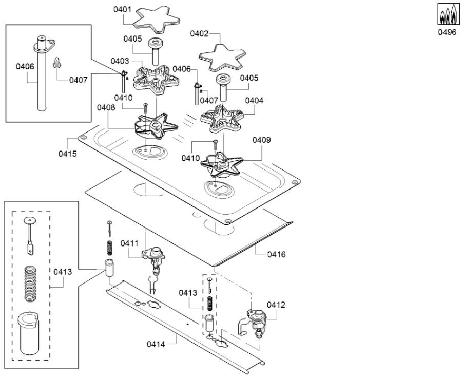 Thermador PRG486WLG 3 Dual Fuel Professional Range - fig 12