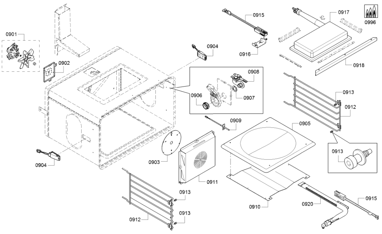 Thermador PRG486WLG 3 Dual Fuel Professional Range - fig 7