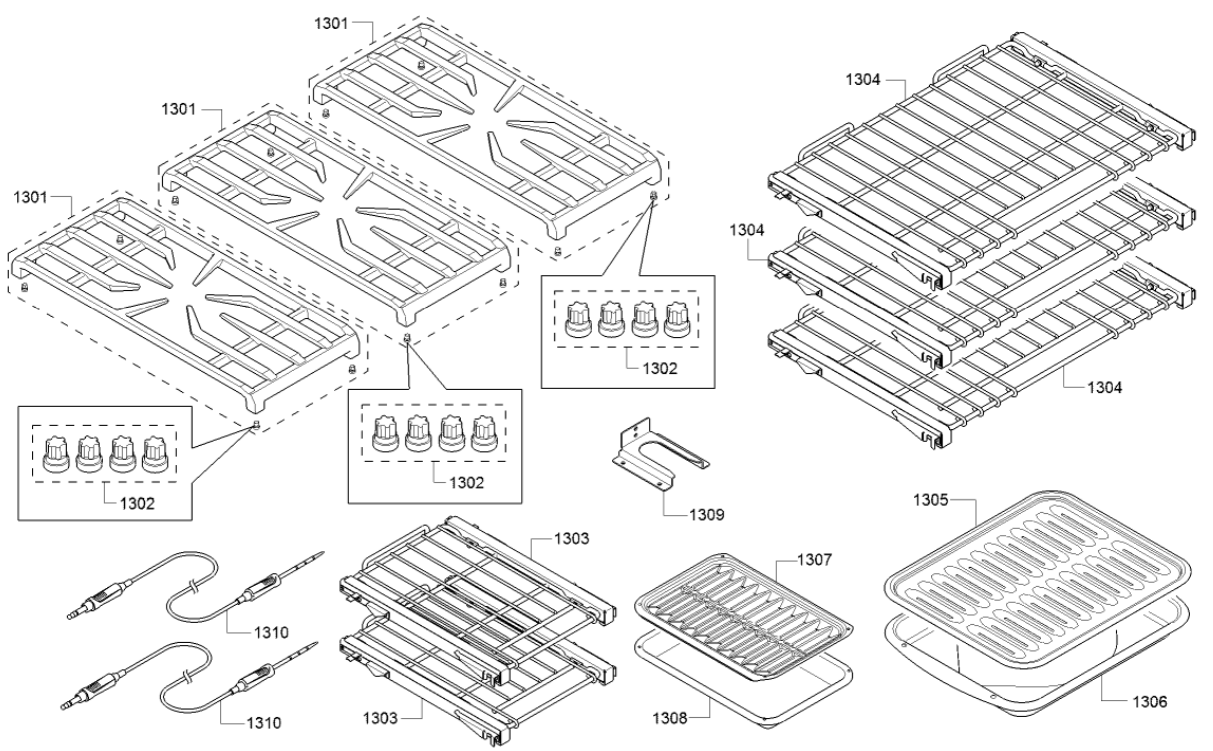 Thermador PRG486WLG 3 Dual Fuel Professional Range - fig 8