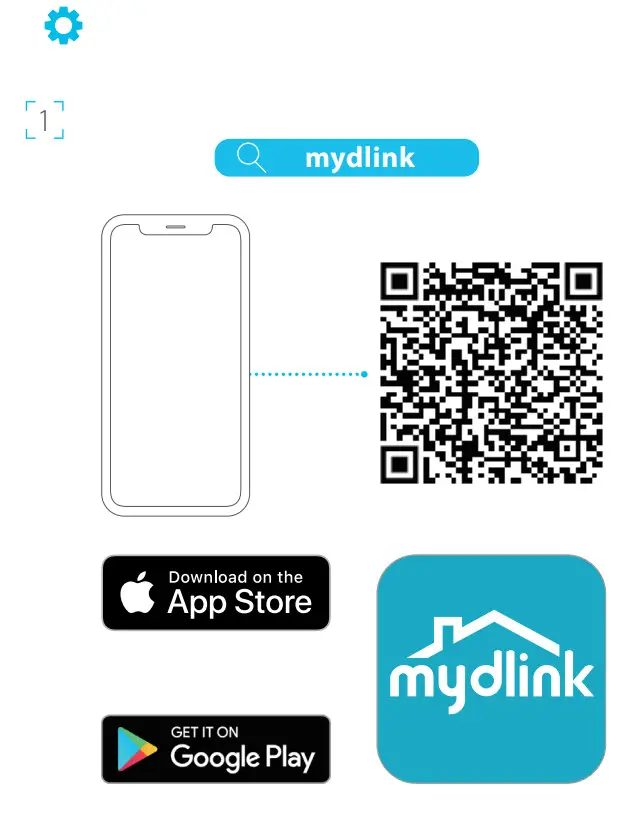 D-Link DCS-8627LH Full HD Outdoor Wi-Fi Spotlight Camera- 1