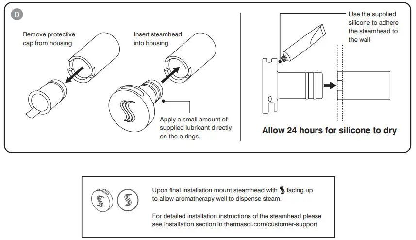THERMASOL PROIII Series Ultimate Steam Generator- Steam Line and Steamheadd