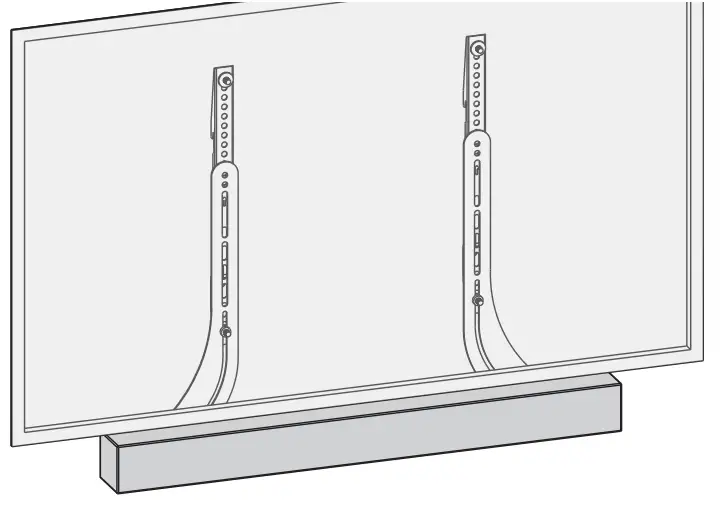 RCA MC30SB Sound Bar Bracket - figure 2