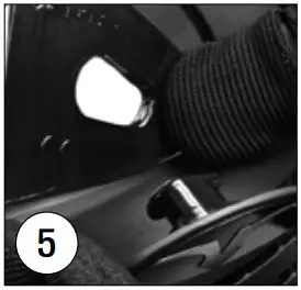 Paintball Gun Accessories User Guide - Push lens retainer out from lens with thumb