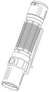 OLIGHT M2R Pro Warrior Flashlight