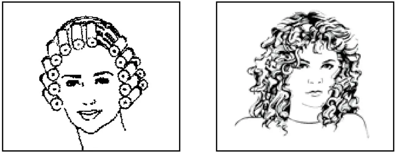 CONAIR HS41X 20-Ceramic Flocked Roller - LARGE ROLLERS