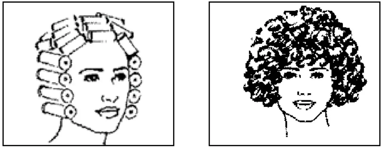 CONAIR HS41X 20-Ceramic Flocked Roller - MEDIUM ROLLERS