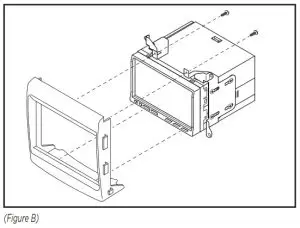 MeTra 95-9610B Car Dash Kit - KIT ASSEMBLY Figure B
