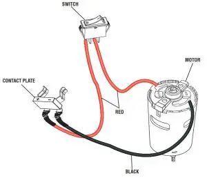 RYOBI 18 Volt Wet Dry Vac P3240 - WIRING DIAGRAM 1