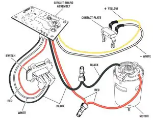 RYOBI 18 Volt Wet Dry Vac P3240 - WIRING DIAGRAM