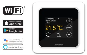 MAGNUM MRC 825100 Smart WiFi Thermostat For Electric Underfloor Heating System