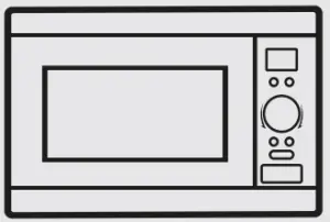 Electrolux EMS2540X Fully BuiltIn Microwave Oven-