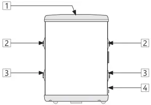 logicool PAW BTANK50L 2 Air to Water Panasonic Buffer Tanks - Pipe installation