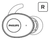 PHILIPS 3000 Series TAT3215 In-Ear True Wireless Headphones - Mono mode