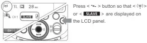 Godox V1F TTL Li-ion Round Head Camera Flash - Slave Unit Setting