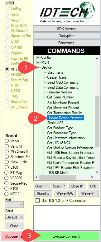 IDTECH VP3300BT ViVOpay Bluetooth 3-In-1 1 EMV Card Reader fig7