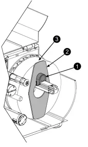 Honeywell DPO15 2872 01 Media Retainer - FIG