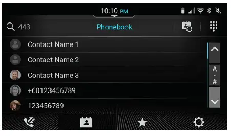 Faurecia Clarion Electronics 55T0 Infotainment System FIG 13